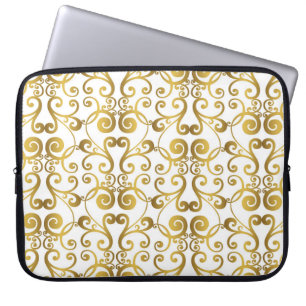Capa Para Notebook Vintage set of hand-pintage barroco pintado à mão