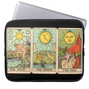 Capa Para Notebook Vintage Tarot Card Trio