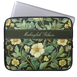 Capa Para Notebook Vintage William Morris Primavera Floral