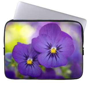 Capa Para Notebook Violas roxas