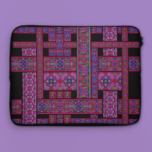Capa Para Notebook Violet Aurora - Bolsa de laptop De Vidro Contida