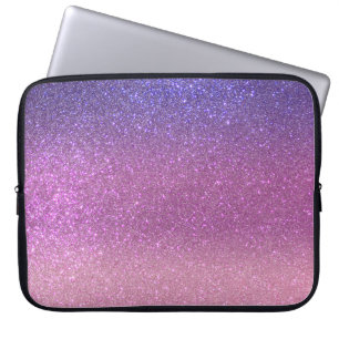 Capa Para Notebook Violet Princess Blush Triple Glitter