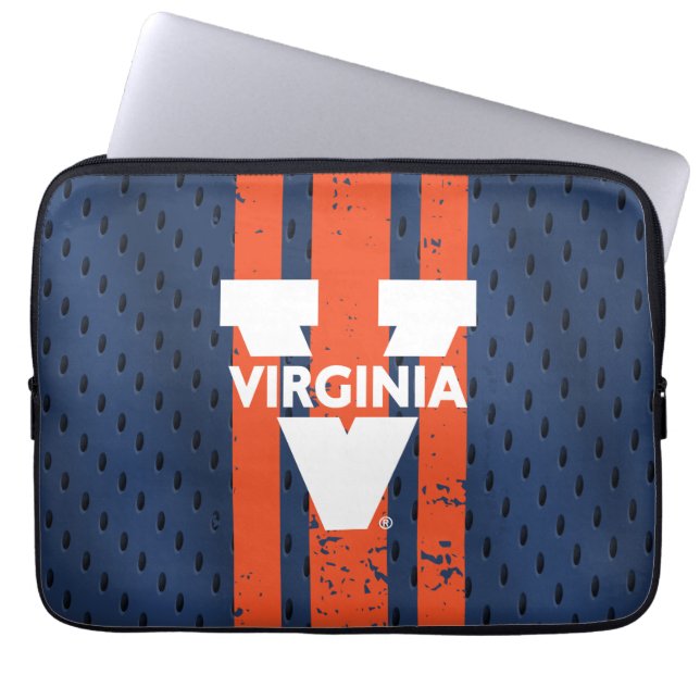 Capa Para Notebook Virginia Cavaliers Jersey (Frente)
