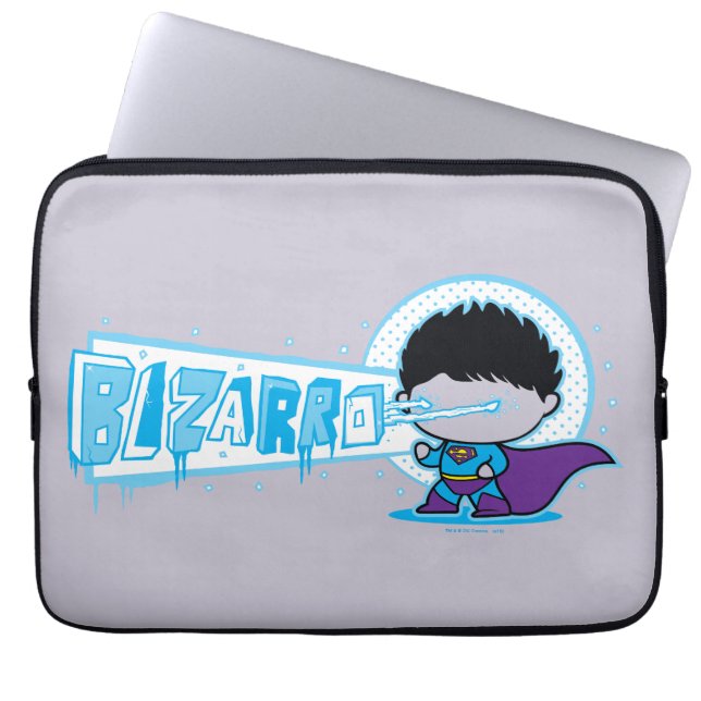 Capa Para Notebook Visão Ártico de Chibi Bizarro (Frente)