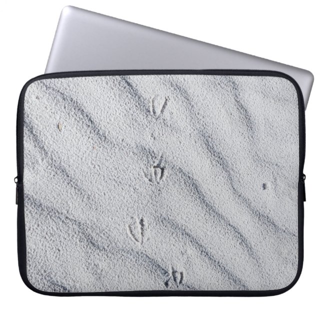 Capa Para Notebook Visão superior das dunas de areia (Frente)