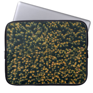 Capa Para Notebook Vista aérea das árvores