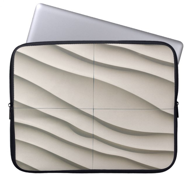 Capa Para Notebook Vista aérea do deserto (Frente)