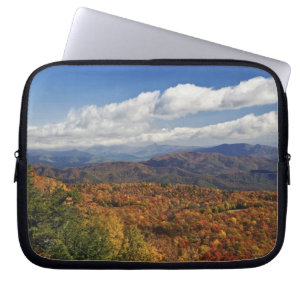Capa Para Notebook Vista de outono das Montanhas Apalaches do Sul