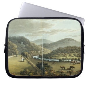 Capa Para Notebook Vista geral das partes dianteiras sul e do leste