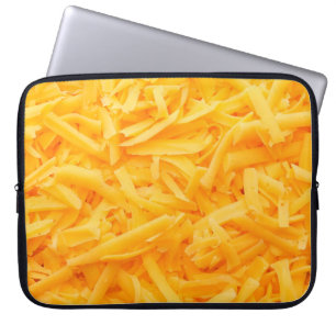 Capa Para Notebook vista superior do queijo cheddar grelhado