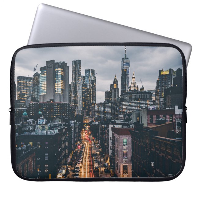 CAPA PARA NOTEBOOK VISUALIZAÇÃO DA CENA DA CIDADE DE SKYLINE DA BRIDG (Frente)