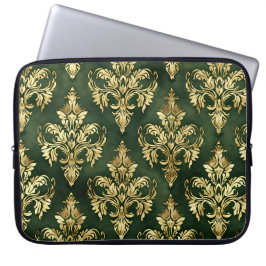 Capa Para Notebook Vitoriano Dourado no Emerald