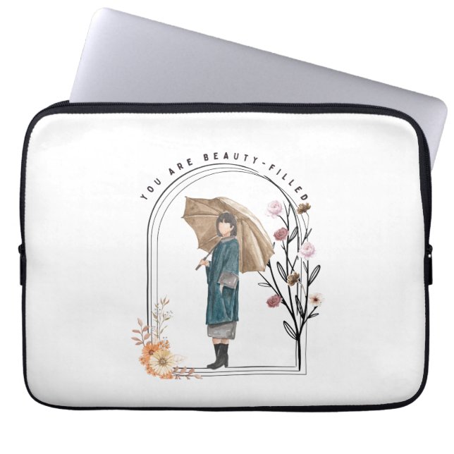 Capa Para Notebook Você É Bela Preenchida (Frente)
