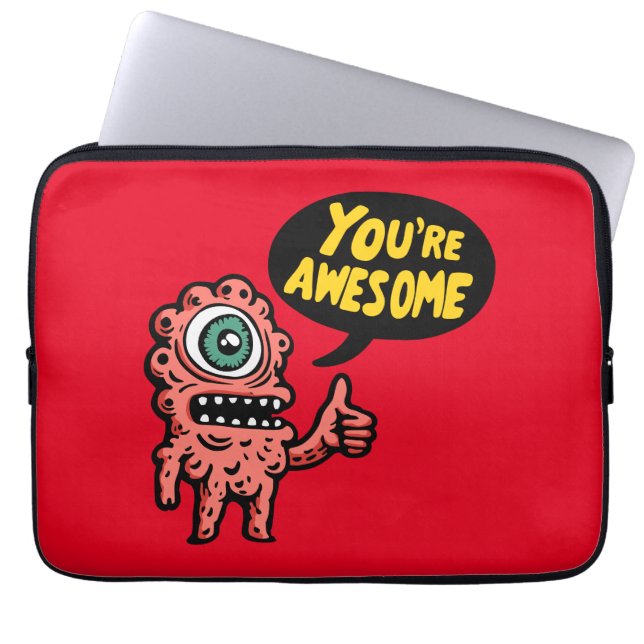 Capa Para Notebook Você é incrível (Frente)