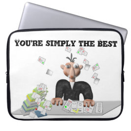 Capa Para Notebook Você é simplesmente o melhor texto personalizado