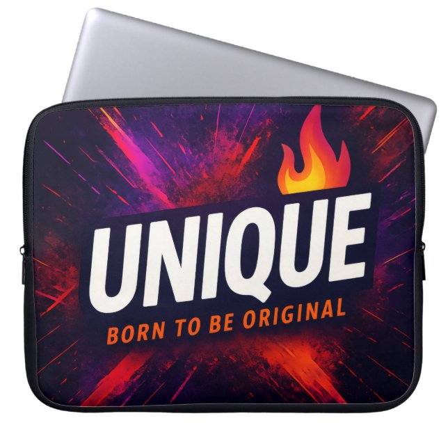 Capa Para Notebook você é único não se misture seja original (Frente)
