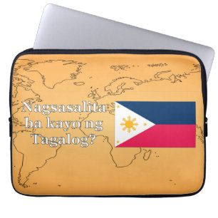 Capa Para Notebook Você fala Tagalog? no Tagalog. Sinalizar wf