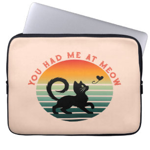 Capa Para Notebook Você Me Conquistou com Meow Gato Fofo