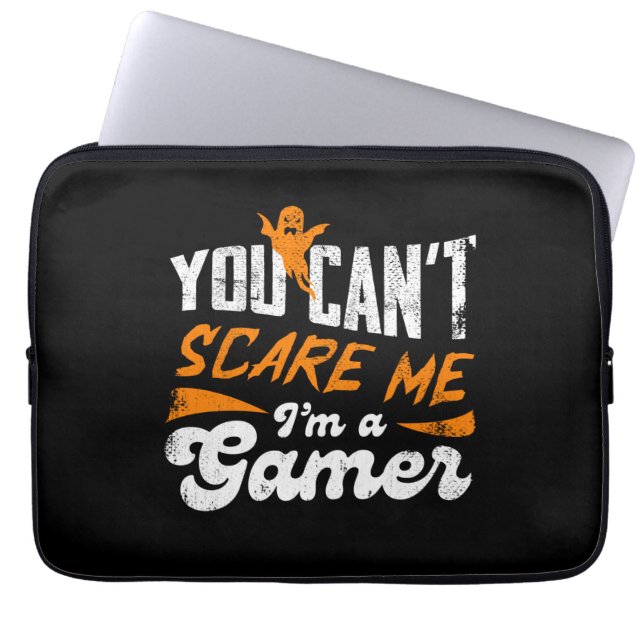 Capa Para Notebook Você não pode me assustar Eu sou um Gamer Legal Ga (Frente)