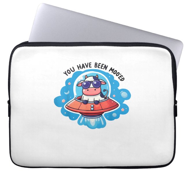 Capa Para Notebook Você Tem Sido Engraçado Com Vaca Mooed (Frente)