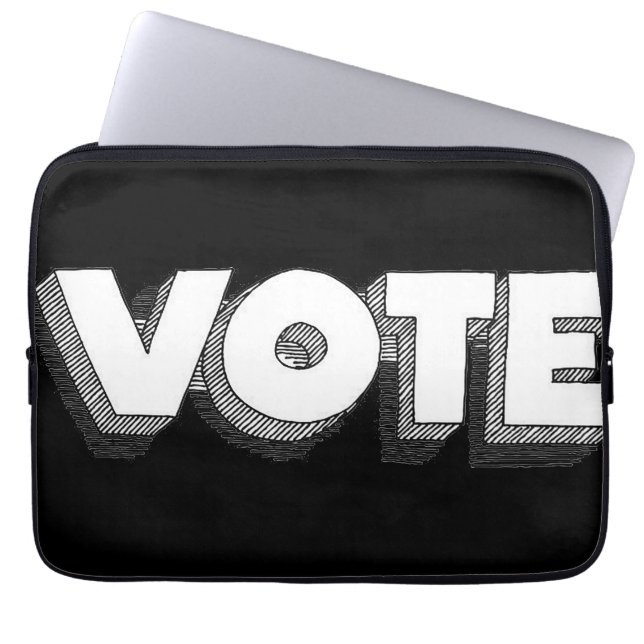 Capa Para Notebook Você vota? Saco do Laptop de Capa eletrônico (Frente)