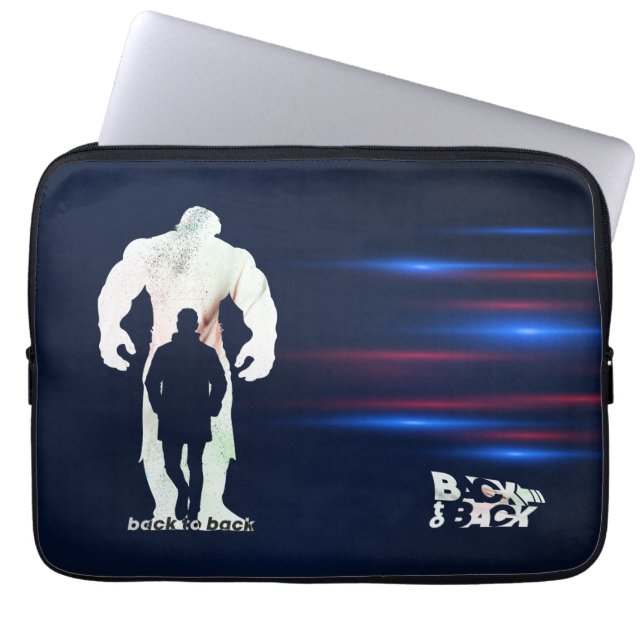 Capa Para Notebook Voltar para trás | Bolsa de laptop de 13" (Frente)