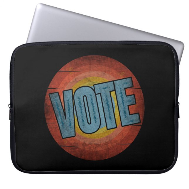 CAPA PARA NOTEBOOK VOTAÇÃO VINTAGEM (Frente)