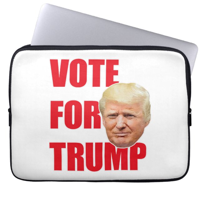 Capa Para Notebook Vote no trump  (Frente)