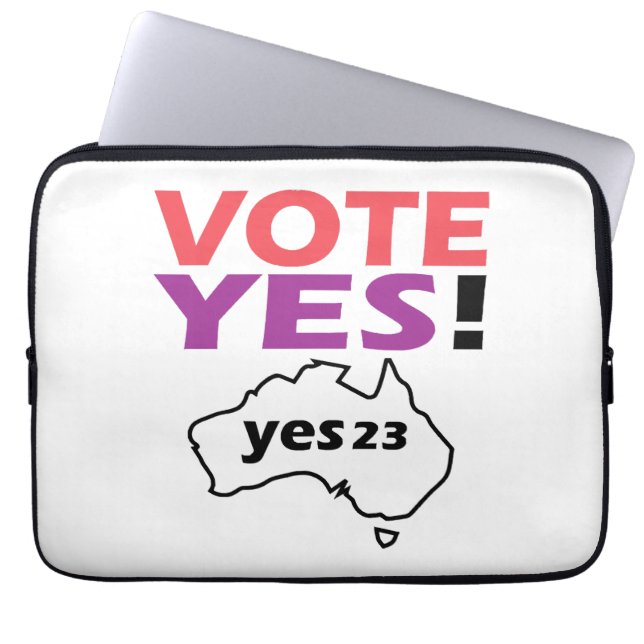 Capa Para Notebook Vote Sim Para a Voz dos Indígenas Australianos (Frente)