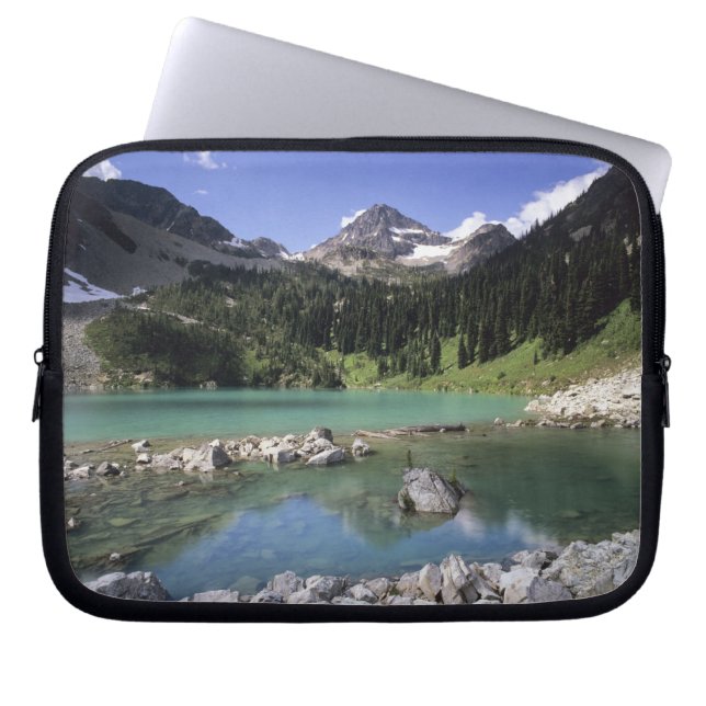 Capa Para Notebook WA, Okanogan NF, Lago Lewis e Black Peak (Frente)