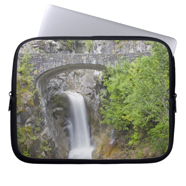 Capa Para Notebook WA, Parque Nacional Mount Rainier, Christine Falls (Frente)
