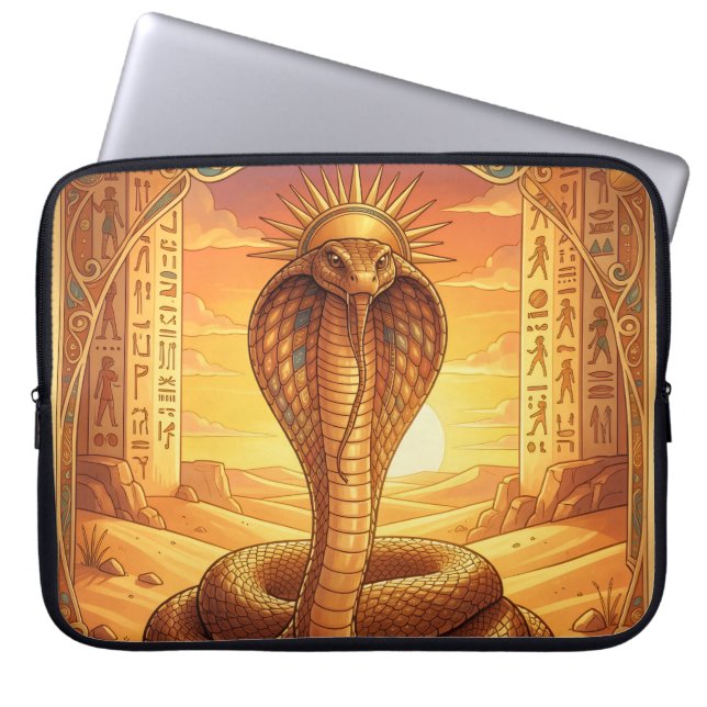 Capa Para Notebook Wadjet – Egyptian Cobra Goddess´1 (Frente)