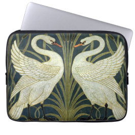 Capa Para Notebook Walter Crane Swan & Rush and Iris Victorian
