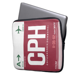 Capa Para Notebook WanderTag - Bolsa de laptop minimalista de Copenha