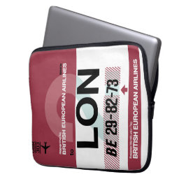 Capa Para Notebook WanderTag - Bolsa de laptop Minimalista de Londres