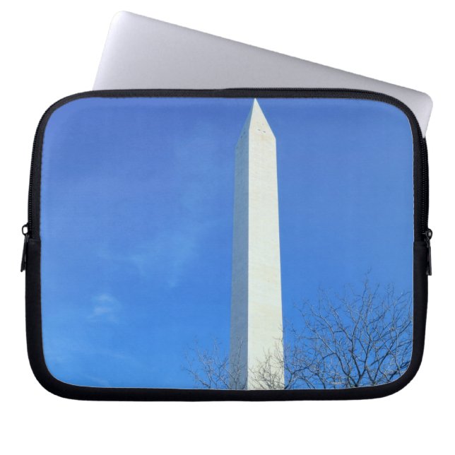 Capa Para Notebook WASHINGTON, C.C. EUA. Elevações do monumento de (Frente)