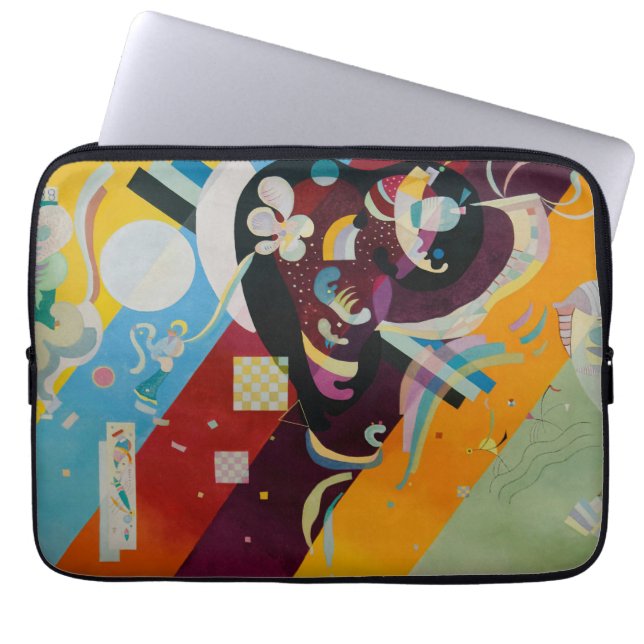 Capa Para Notebook Wassily Kandinsky Composition 9 Abstrato Painting (Frente)