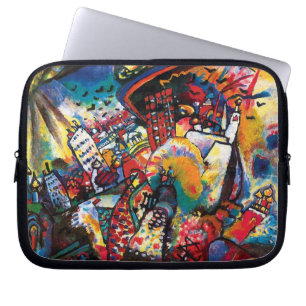 Capa Para Notebook Wassily Kandinsky - Paisagem Urbana de Moscou Arte