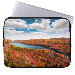 Capa Para Notebook Water   Porcupine Mountains Michigan