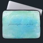Capa Para Notebook Watercolor Beach Ocean Sea Water Laptop Bag<br><div class="desc">Watercolor Beach Sea Water Laptop Bag. Personalize-o ou deixe-o vazio.</div>