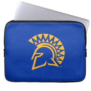 Capa Para Notebook Watermark do logotipo de Spartans do estado de San