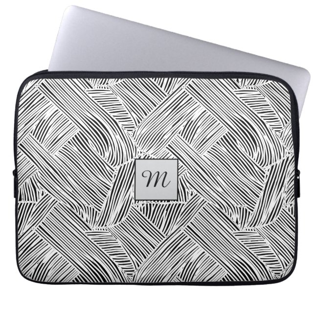 Capa Para Notebook Weave Pattern Design Art  (Frente)