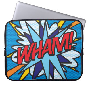 Capa Para Notebook WHAM Diversão Retro Quadrinhos Pop Art