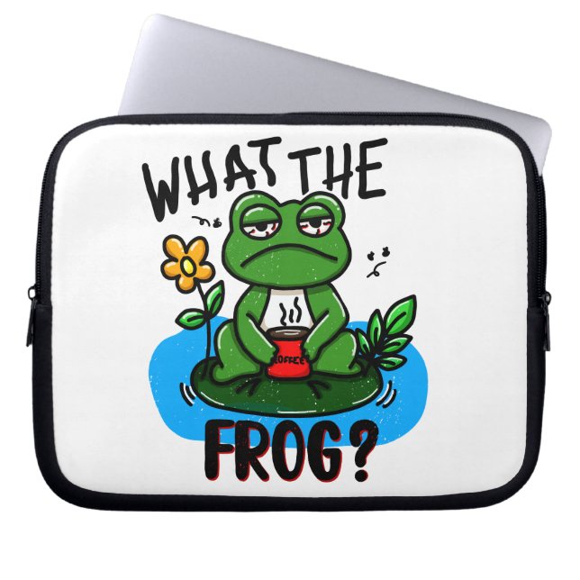 Capa Para Notebook What the frog? (Frente)