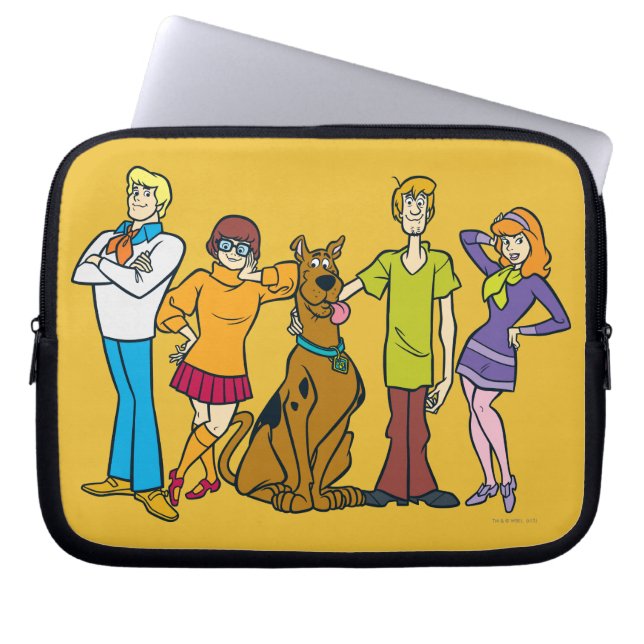 Capa Para Notebook Whole Gang 14 Mystery Inc (Frente)
