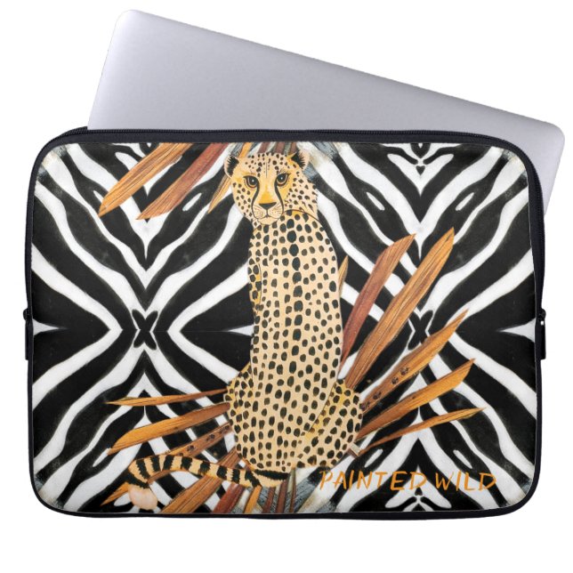 Capa Para Notebook Wild Cheetah (Frente)