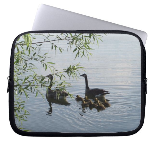 Capa Para Notebook Wild Geese Bolsa de laptop (Frente)