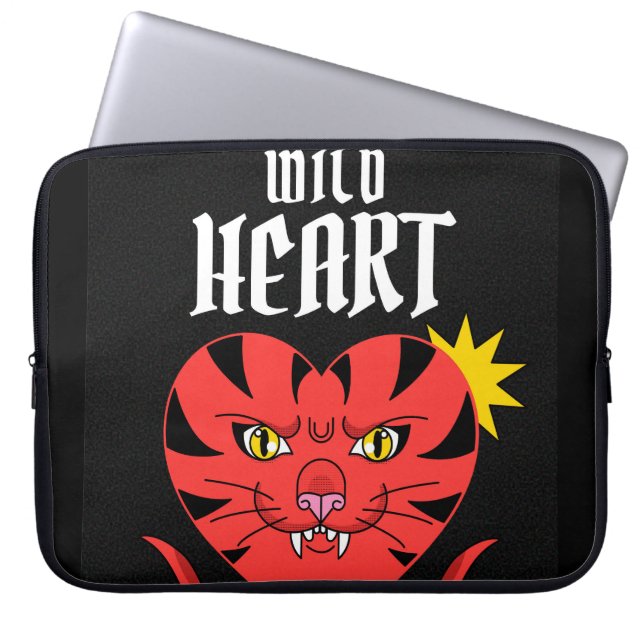 Capa Para Notebook Wild Heart (Frente)