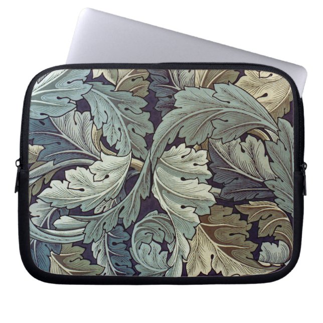 Capa Para Notebook William Morris Acanthus Wallpaper Folhas (Frente)