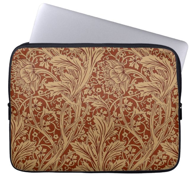 Capa Para Notebook William Morris Arcadia Floral Garden Flower (Frente)